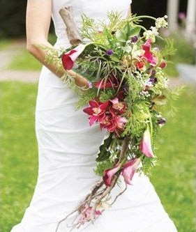 5款赏心悦目的新娘手捧花造型及制作方法