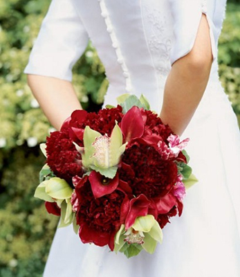 造型各异的新娘手捧花 挑选适合你的捧花