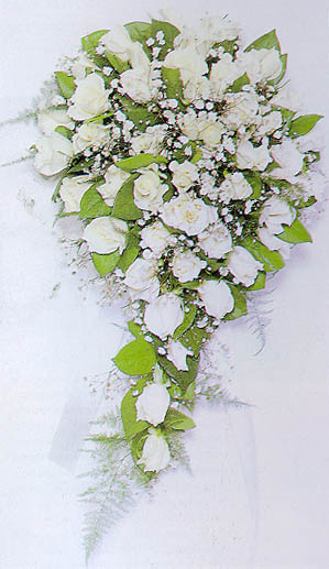 造型各异的新娘手捧花 挑选适合你的捧花