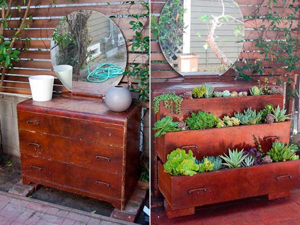 20个DIY小技巧 利用废旧品打造创意小花园